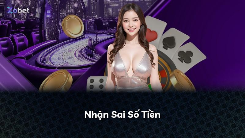 Nhận Sai Số Tiền